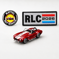 Hot Wheels RLC 1965 Shelby Cobra 427 S/C with 2026 RLC patch and membership button