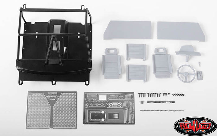 RC4WD Interior Package VVV-C0378 installed cabin detail