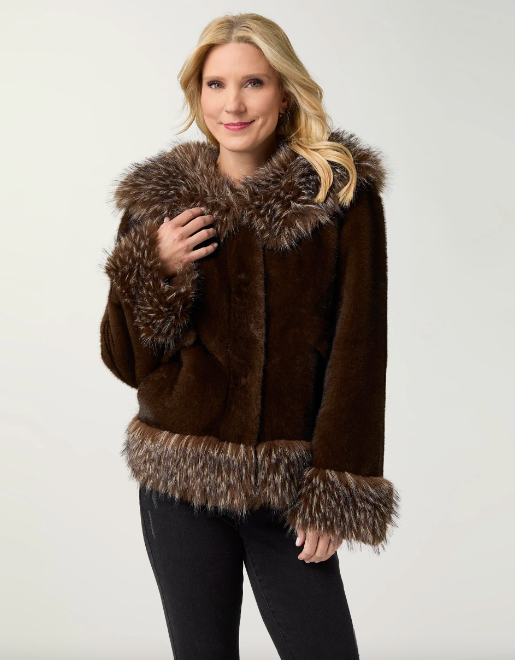 Laurette Faux Fur Jacket