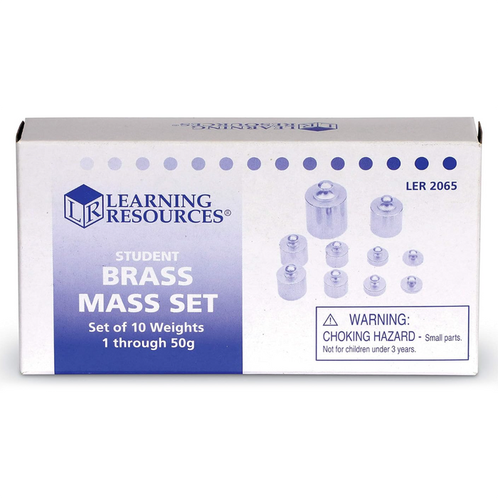Learning Resources • Brass Mass Set