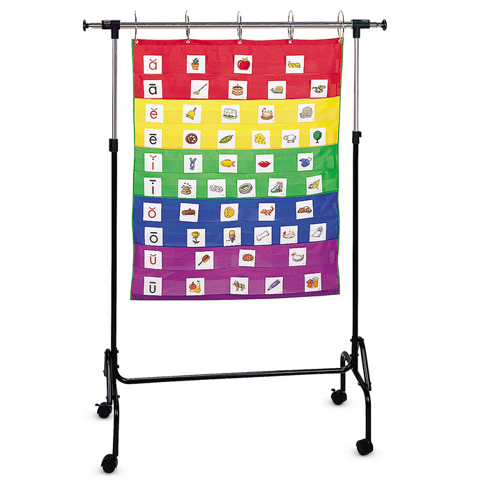 Learning Resources • Pocket Chart Stand (ajustable hasta 74" ancho x 80" alto)