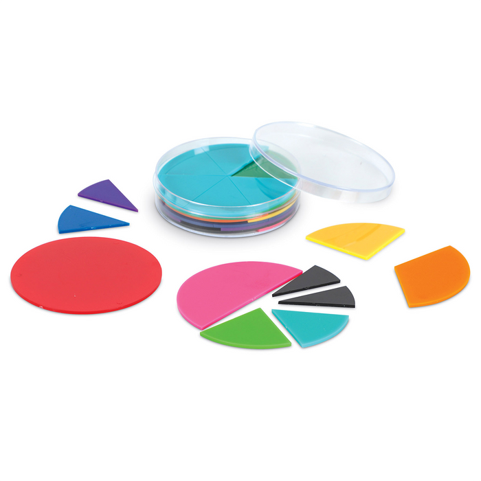 Learning Resources • Rainbow Fraction Circles