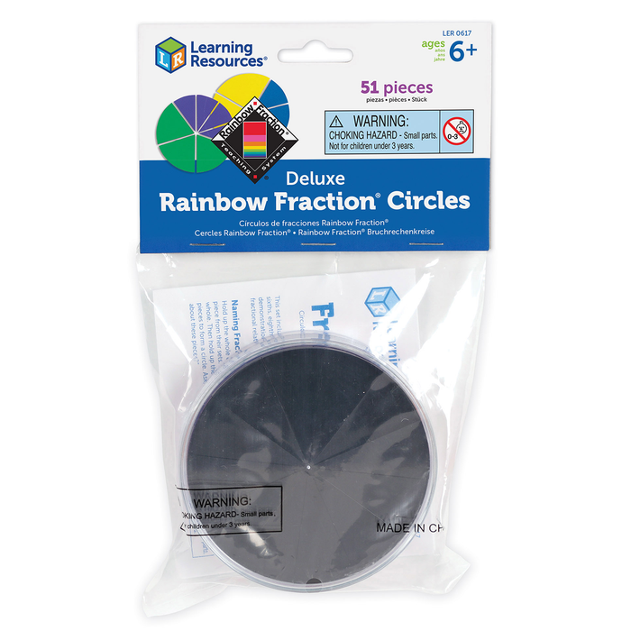 Learning Resources • Rainbow Fraction Circles