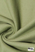 Light Sage Green Italian Wool Coating Fabric