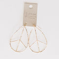 Lilah Peace Earring - Gold