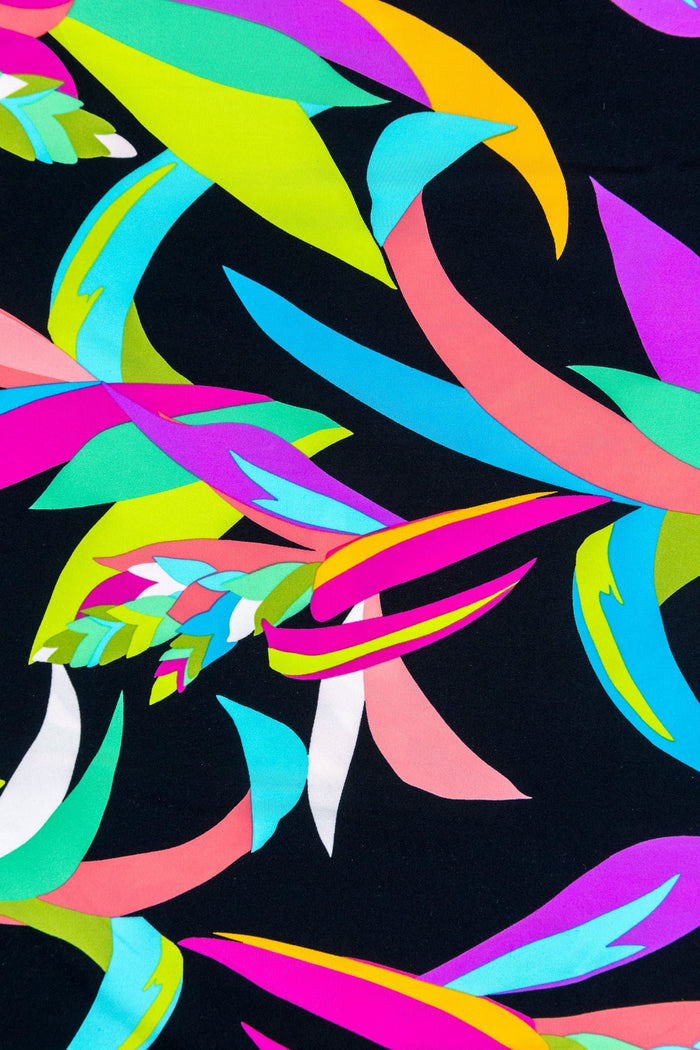 Lisa Frank Jungle, Athletic Knit Fabric - Boho Fabrics - Athletic Knit Fabric