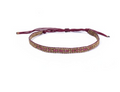 Love Bracelet, Bronze and Miyuki Beads