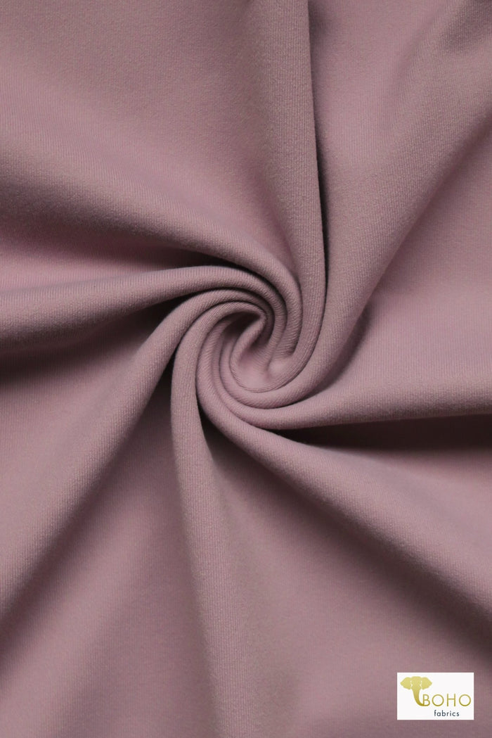 Mauve Haze, Athletic Knit - Boho Fabrics