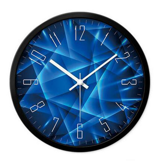 Modern & Personality Circular Clock Living Room Decorative Silent Round Wall Clocks, A10