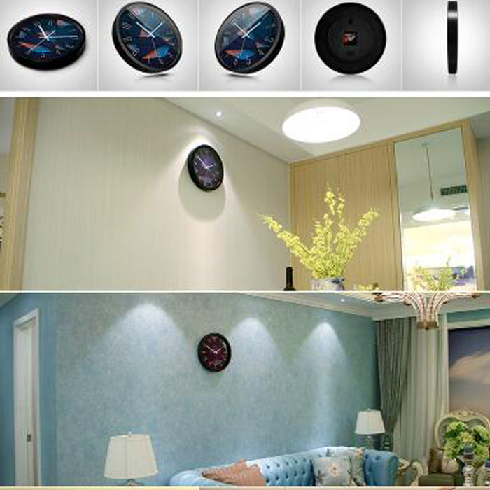Modern & Personality Circular Clock Living Room Decorative Silent Round Wall Clocks, A10
