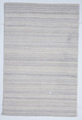 Modern Striped Machine Made Multicolor Manmade Rug 5' x 8'