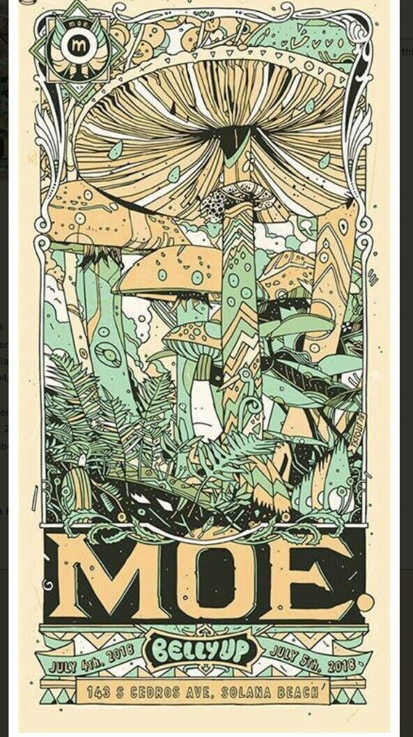 Moe. Solana Beach 2018 by Tyler Stout