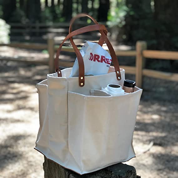 Natural Canvas Market Tote