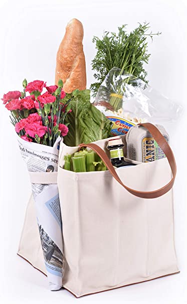 Natural Canvas Market Tote