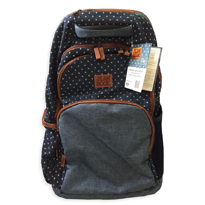 Norma •  Mochila con ruedas "Jean Book Chic"