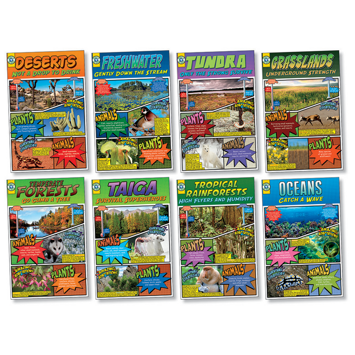 North Star • Set decorativo "Biomes - Superheroes"