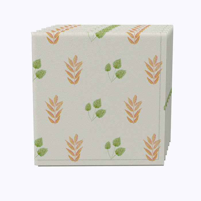 October Garden Cotton Napkins