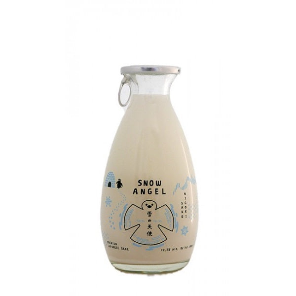 Oka Brewery Yuki no Tenshi Snow Angel Nigori Sake Cup | Free Shipping on orders $400+