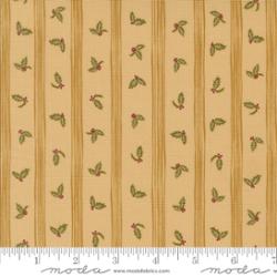 Old World Yuletide Almond by Moda - 100% Cotton Fabric - 45625 12 - Boho Fabrics - Quilting Cotton, Woven