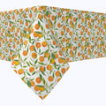 Orange Tree Cotton Rectangles