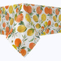 Oranges & lemons Cotton Rectangles