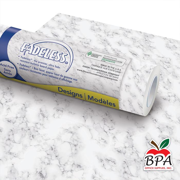 Pacon • Rollo de papel para bulletin board "Fadeless Marble"