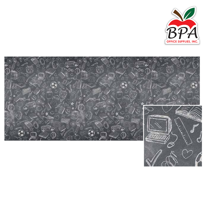 Pacon • Rollo de papel para bulletin board "Fadeless School Doodles"
