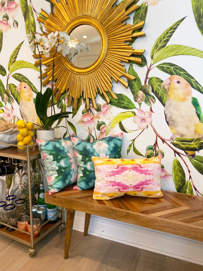 Palm Breeze Decor Pillow