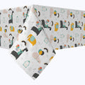 Party Animals Cotton Rectangles