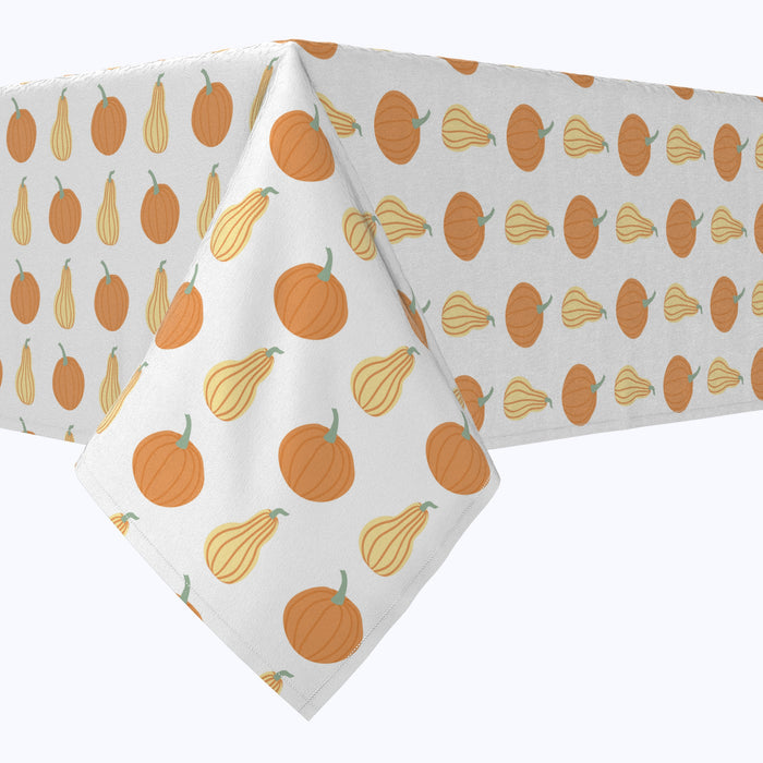 Pastel Pumpkins Cotton Rectangles