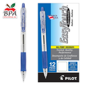 Pilot • Bolígrafo EasyTouch - Medium - Retractable (Azul - 12 unidades)