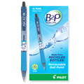 Pilot •  Bolígrafos B2P Medium Retractables -  (Negro)