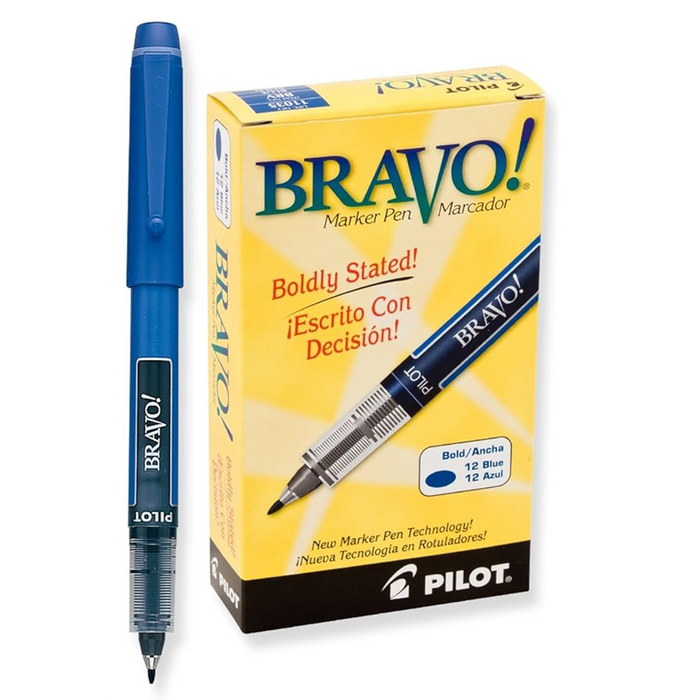 Pilot •  Bolígrafos Bravo Maker (Blue)