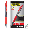 Pilot •  Bolígrafos G2 Fine - Retractables (Rojo)