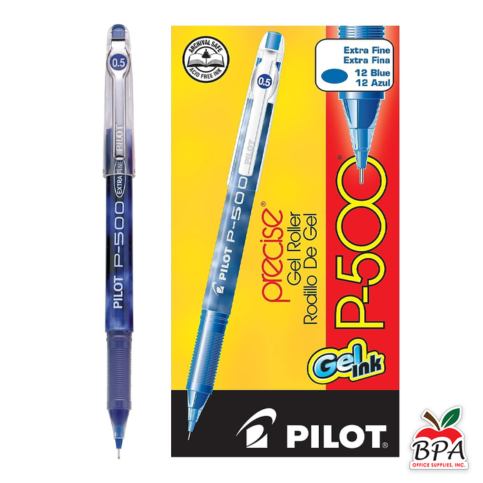 Pilot •  Bolígrafos Precise P-500 - Extra Fine (Azul)