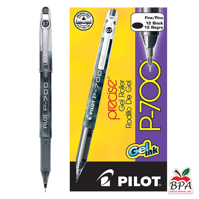 Pilot •  Bolígrafos Precise P-700 - Fine (Negro)