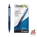 Pilot •  Bolígrafos Precise V10 -  bold (dz - azul)