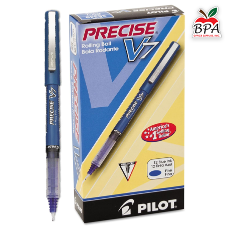 Pilot •  Bolígrafos Precise V7 Fine (Azul)