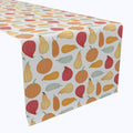 Pumpkins of Different Shapes Cotton Table Runners