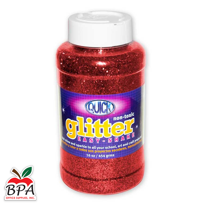 Quick • Glitter 16 oz (color: Red)
