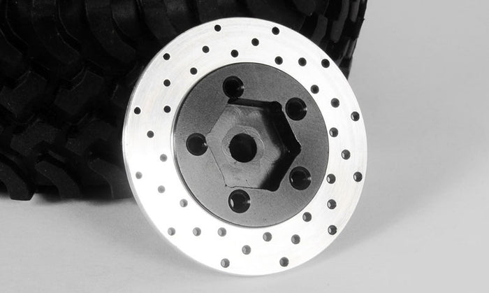 RC4WD 1.9" 5-LUG STEEL WHEEL HEX HUBS WITH BRAKE ROTORS (4) – Z-S0532