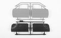 RC4WD 1985 Toyota 4Runner and 1987 Toyota XtraCab Doors and Door Panels