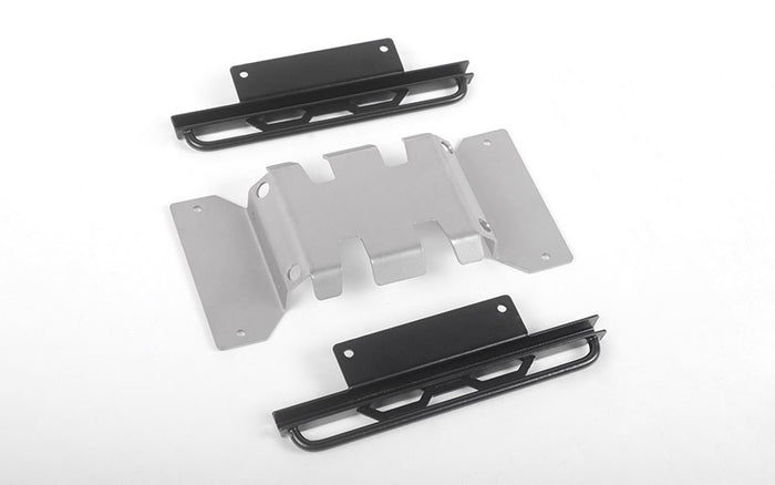 RC4WD ROUGH STUFF SKID PLATE W/ SLIDERS FOR MST 1/10 CMX W/ JIMNY J3 BODY – STYLE B – VVV-C0673