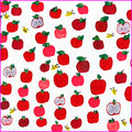 Red Apples Napkins 18x18 4PK