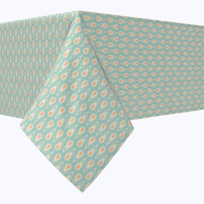 Retro Geometric Cotton Rectangles