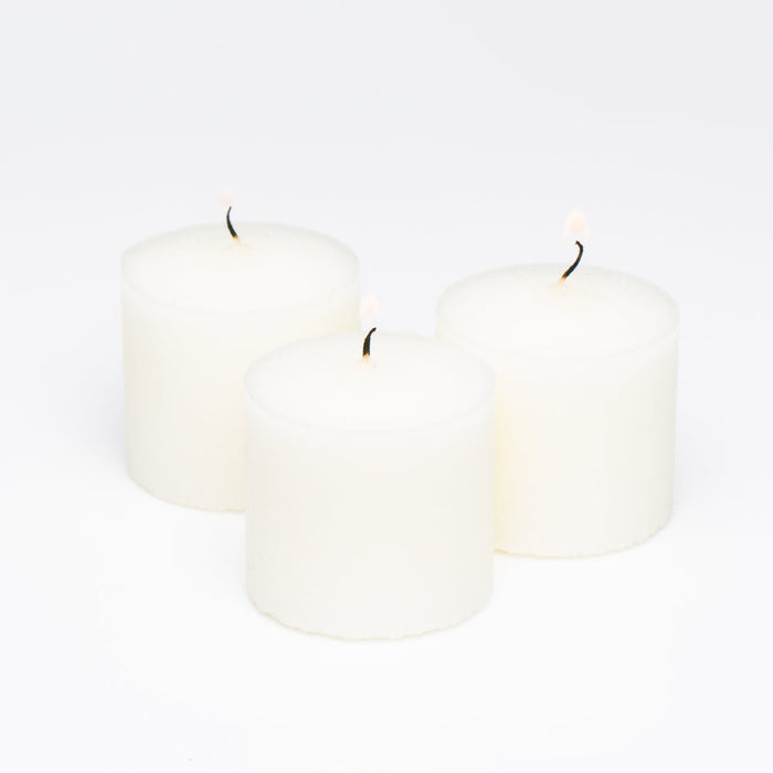 Richland Votive Candles Unscented Light Ivory 10 Hour Set of 12