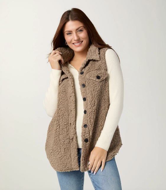 Ronnie Long Vest with Pockets