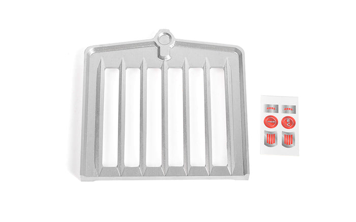 Smokey Billet Front Grille for Tamiya King / Grand Hauler (Silver)