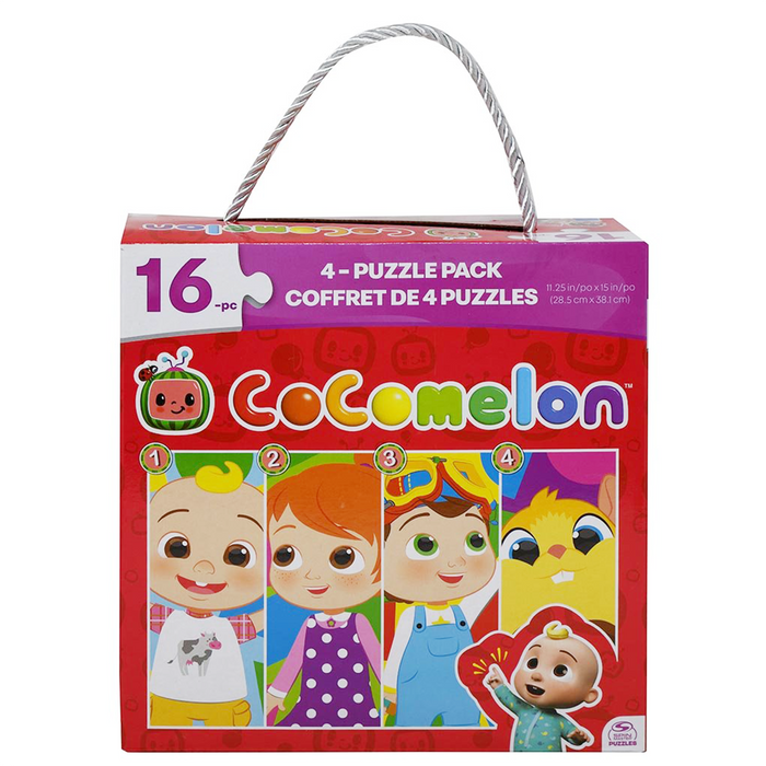 Spin Master •  "Cocomelon" 4pk puzzles