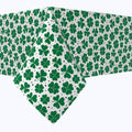St. Patrick's Day Shamrock Decoration Cotton Rectangles